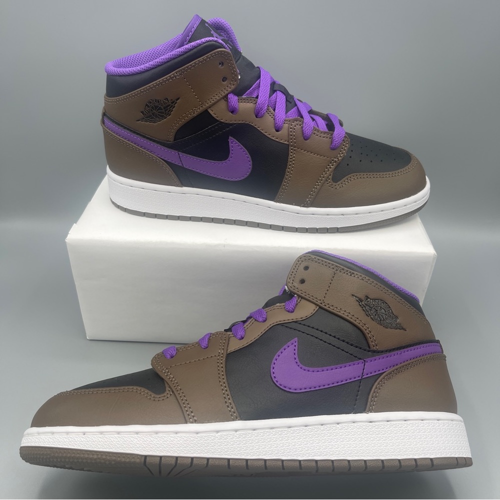 Nike Air Jordan Mid Big Girl and Boy - Picture 9 of 13